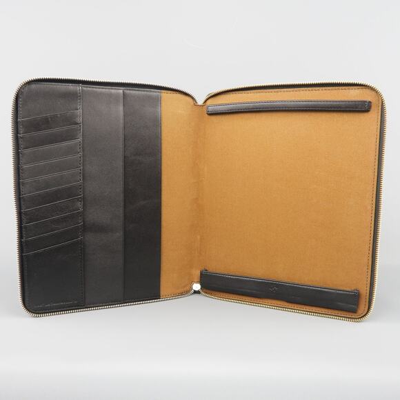 WANT by LES ESSENTIELS DE LA VIE Black Leather iPad Tablet Case - Picture 6 of 9
